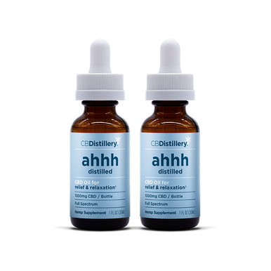 2 x 1000mg Full Spectrum CBD Tincture Bundle