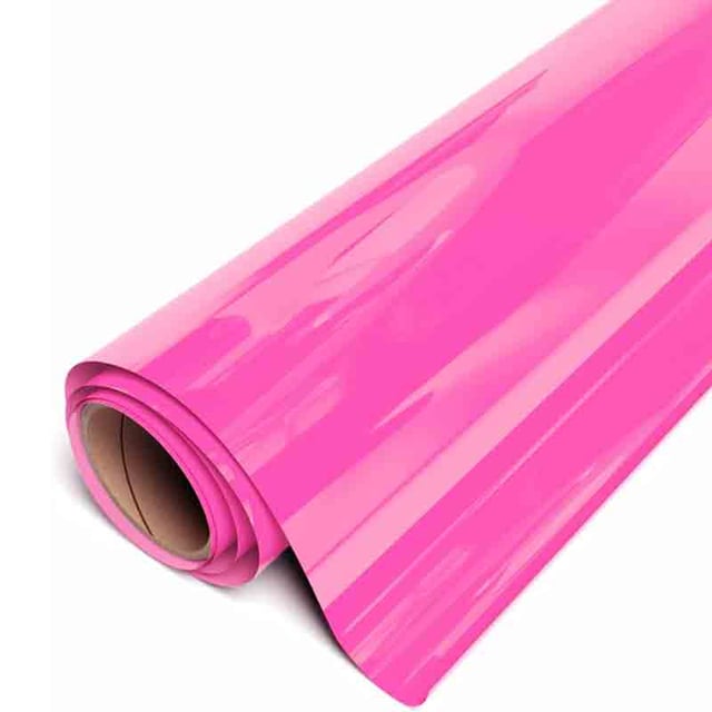 12" Fluorescent Pink - Siser EasyWeed Heat Transfer Vinyl (HTV)