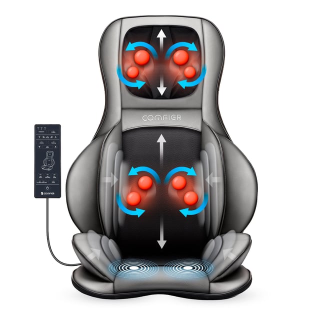 Neck & Back Massager with Air Compress & Shiatsu