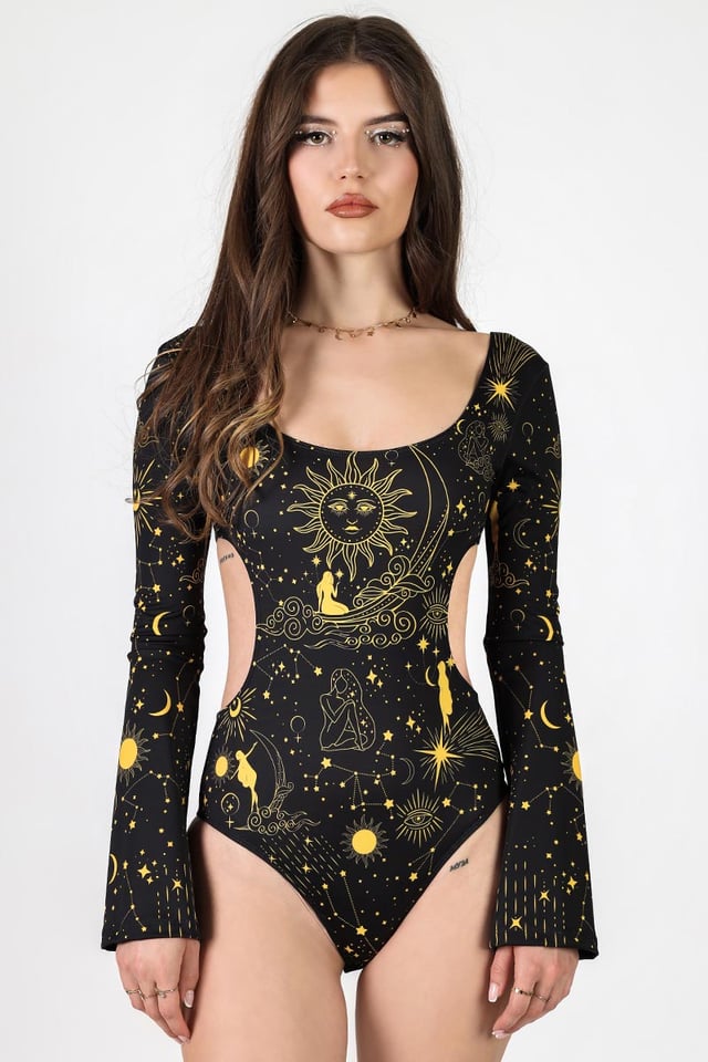 Venus Secrets Side Cut Out Bodysuit