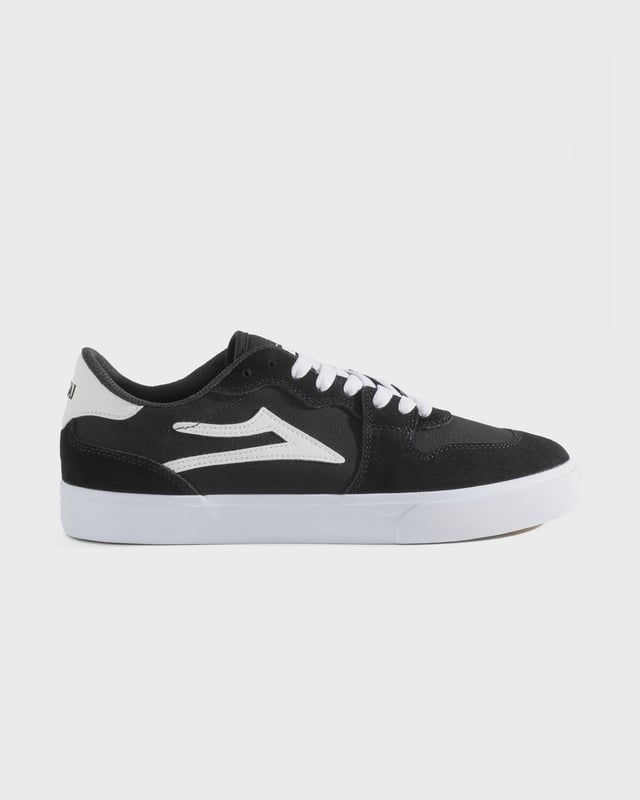 York - Black/White Suede