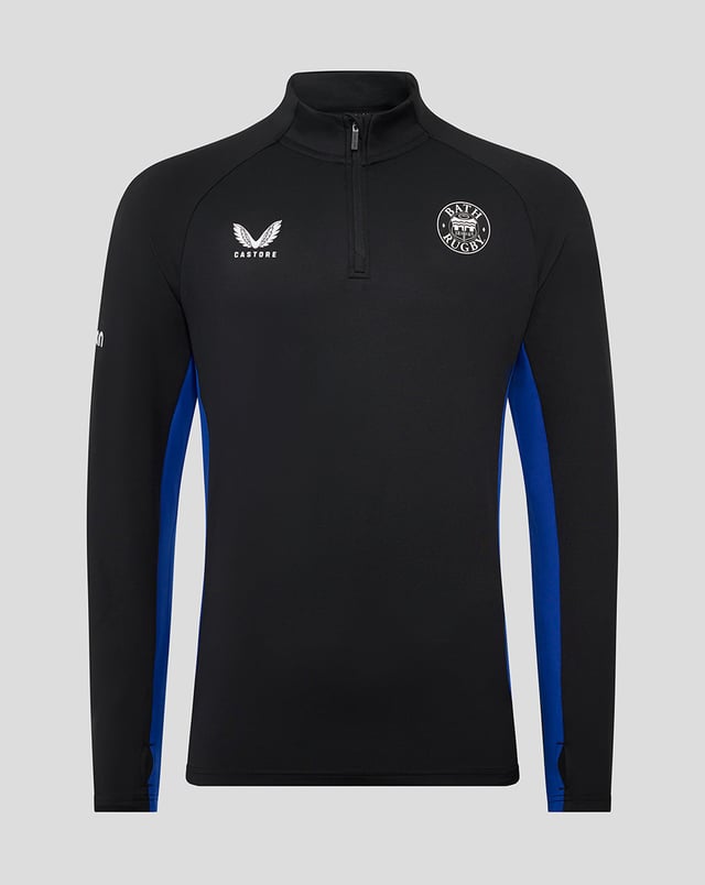 Bath Rugby Men's 25/26 Quarter-Zip Training Midlayer