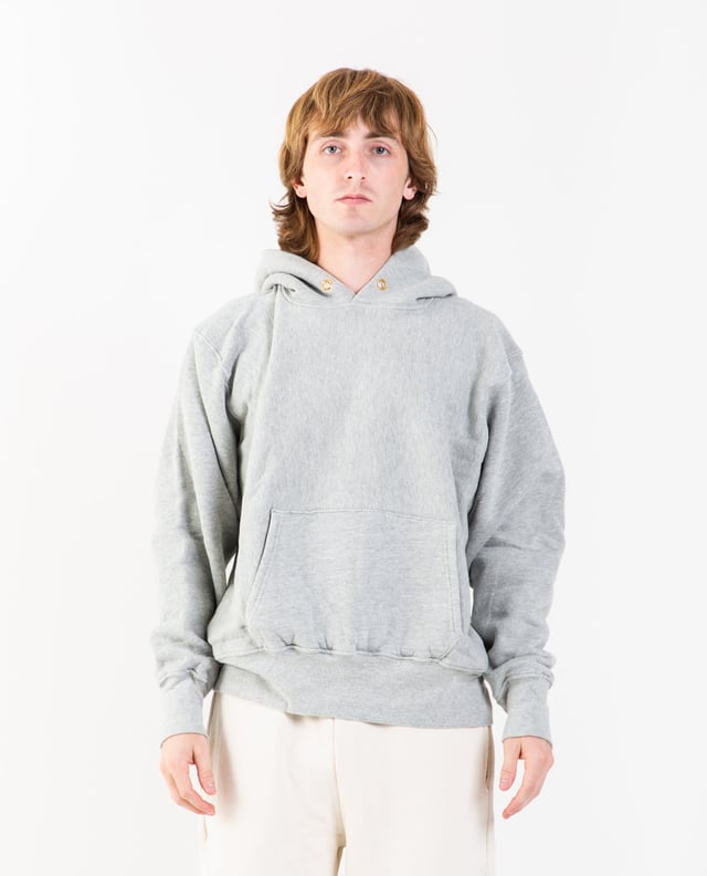 Cropped Hoodie Heather Grey