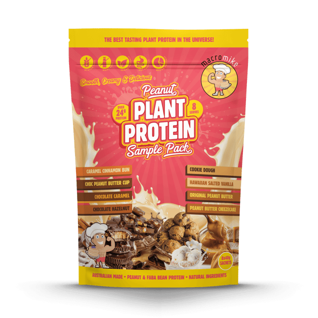 Peanut Plant Protein Sample Pack - 8 x 40g Sachets