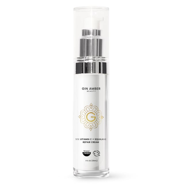 10% Vitamin C + Squalane Repair Cream - Hyperpigmentation, Acne, Wrinkles