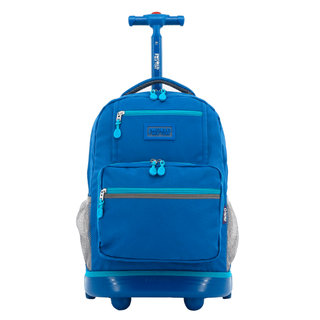 Sunlight Rolling Backpack (18 Inch) in Blue - Final Sale