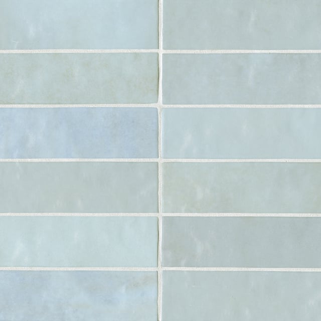 Cloé 2.5" x 8" Ceramic Tile in Baby Blue