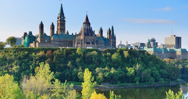 Oakville to Ottawa train ticket