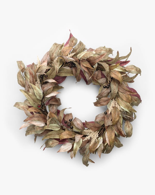30" Faux Eucalyptus Wreath