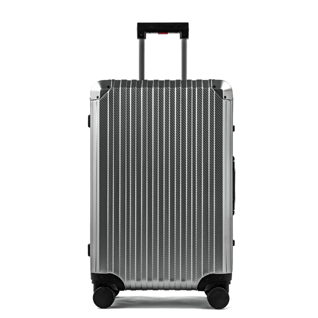 TREK Aluminum Suitcase Gunmetal