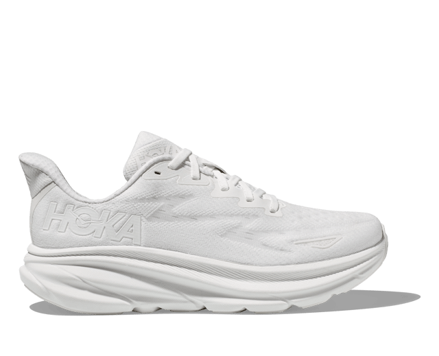 Women's Clifton 9 (WWH - White/White)