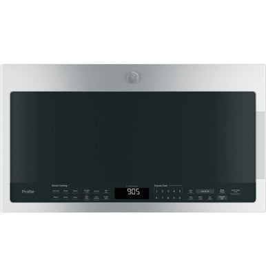 GE Profile™ 2.1 Cu. Ft. Over-the-Range Sensor Microwave Oven|^|PVM9005SJSS