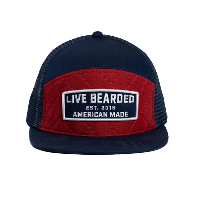 American Strong 6 Panel Waffle Hat