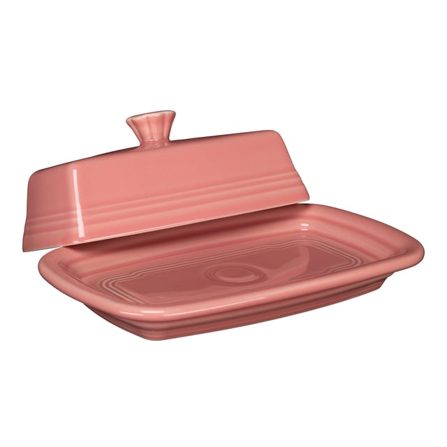 Extra Large Covered Butter Dish 8 1/8 Inch x 5 1/8 Inch