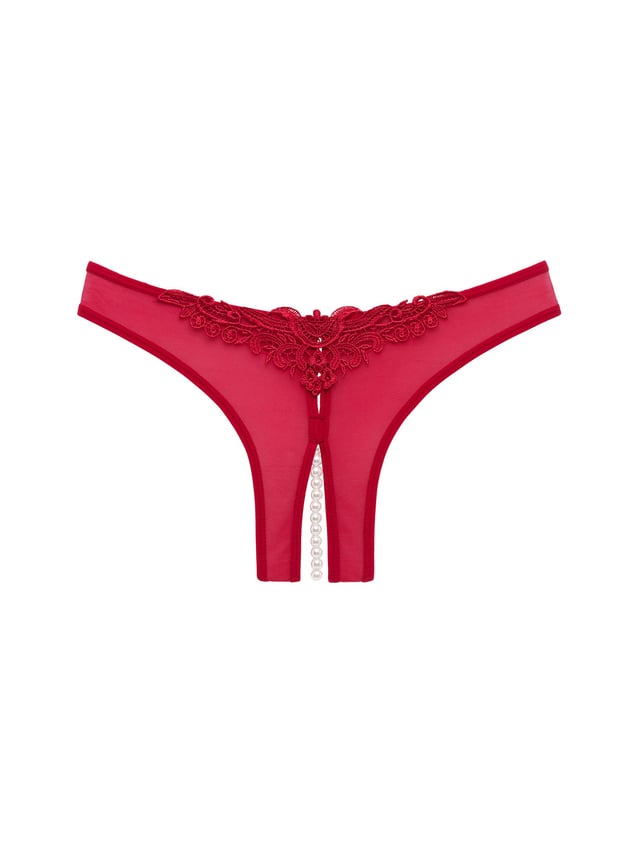 Paradise Lace Pearl Thong