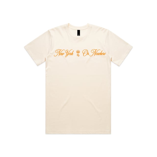 Cream NY Or Nowhere Tee