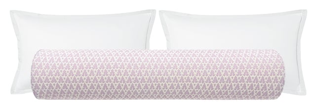 THE BOLSTER :: VOLPI // SOFT LAVENDER  | QUADRILLE - Sample 4" X 4"