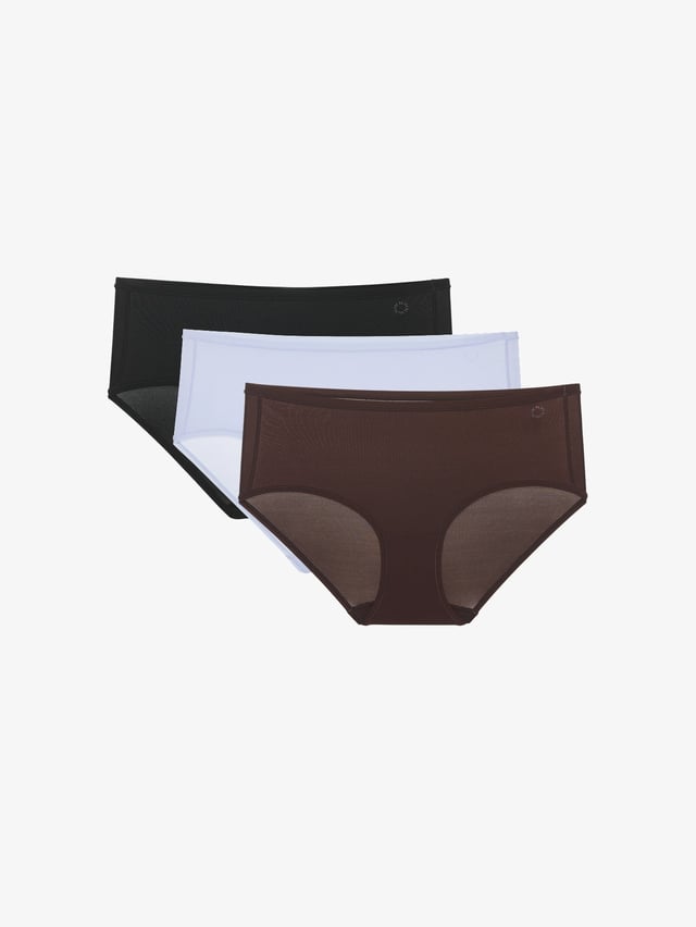 UltraFlex Light Mid Waist Brief 3-Pack