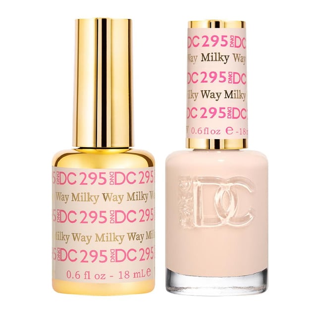 DND DC Gel Nail Polish - 295 Nude Colors - Milky Way