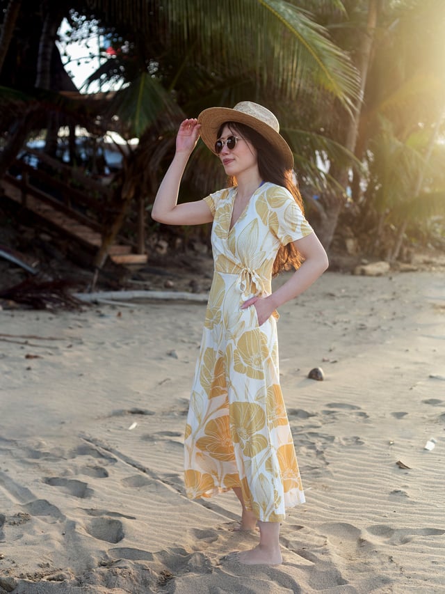 Isla Midi Dress | Poppies