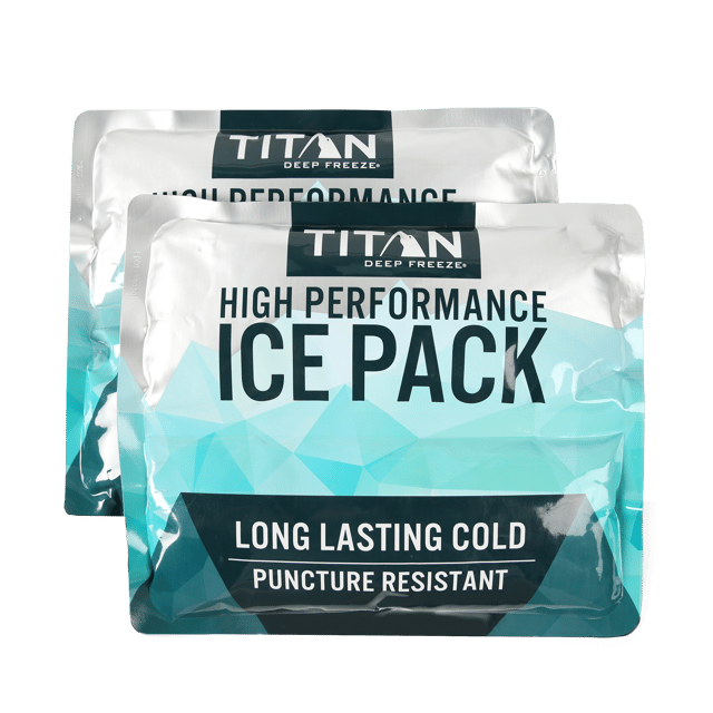 Set of 2 High Performance Cooler Ice Packs (600g)