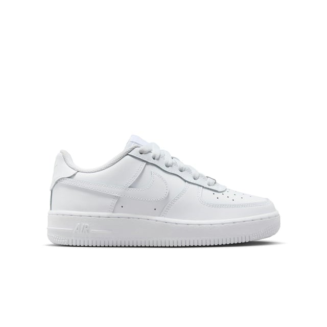 Nike Air Force 1 LE "White/White" Grade School Kids' Shoe