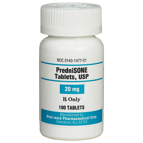 Prednisone for Dogs & Cats - 20mg (100 Tablets) - [Immune Health]