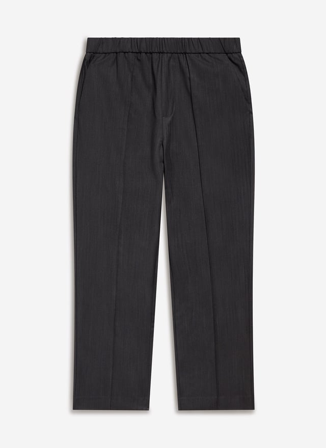 Lorena Smart Trousers | Cotton | Grey