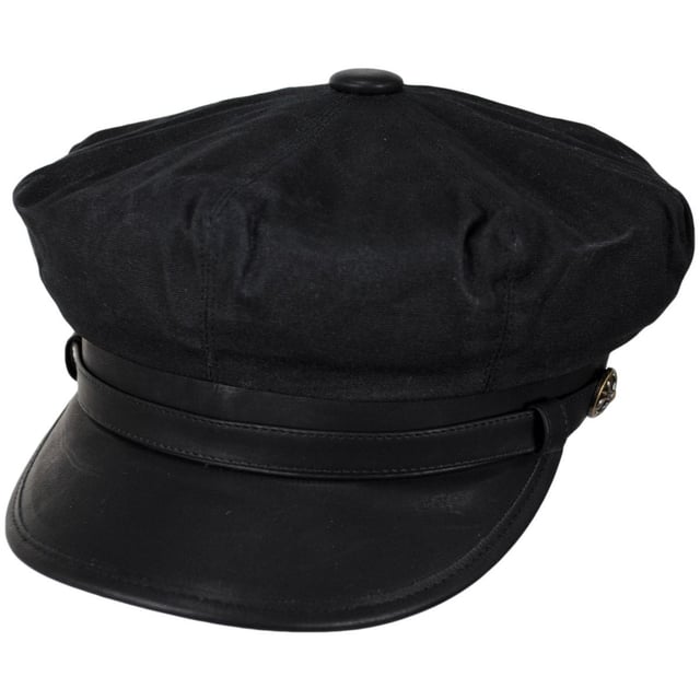 Rebel Wax Cotton Blend Motorcycle Cap