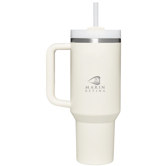 Laser Engraved Stanley Quencher H2.O Flowstate Logo Tumbler - 40