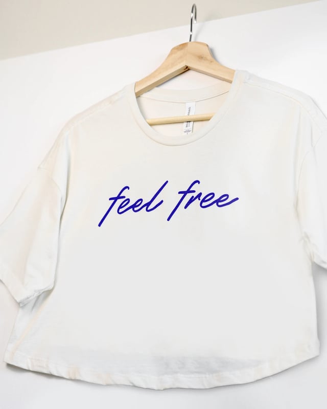 feel free Crop Tee