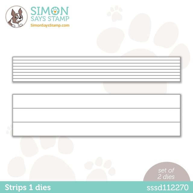 Simon Says Stamp STRIPS 1 Wafer Dies sssd112270 *