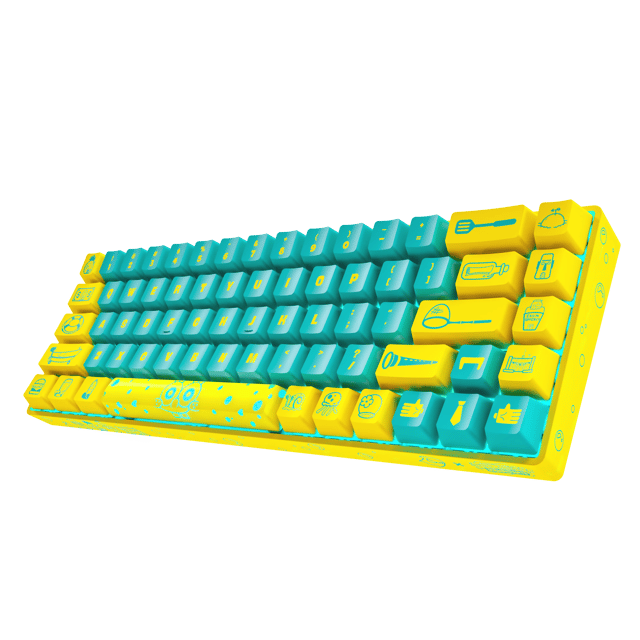 Banshee K68 Magnetschalter-Tastatur - SpongeBob Schwammkopf