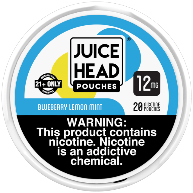 Juice Head Pouches Blueberry Lemon Mint 12MG