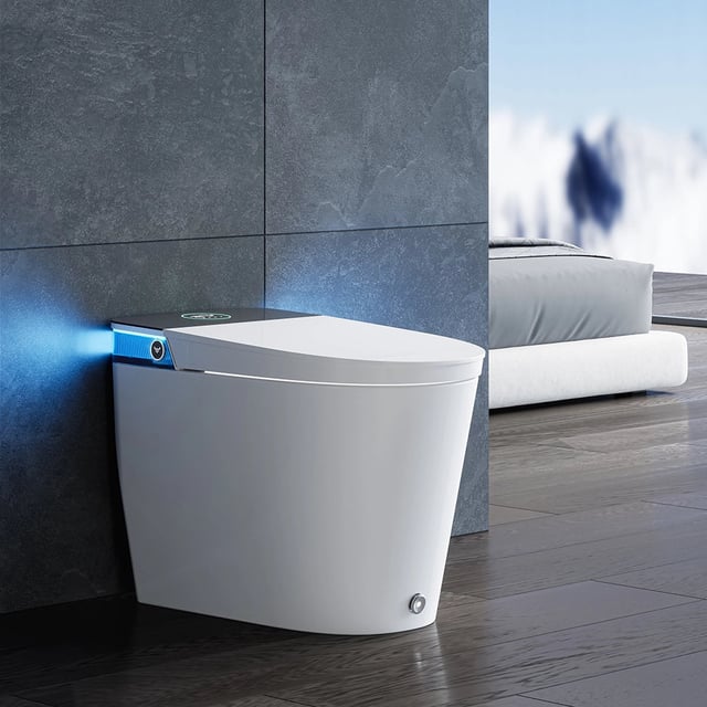 Smart Toilet with Flush Tank and ADA Compliance for 12 Inch Rough In Model T38P