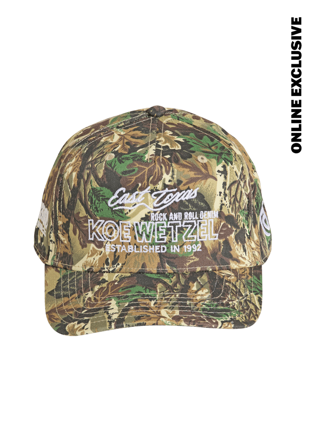 Koe Wetzel East Texas Cap - Camo