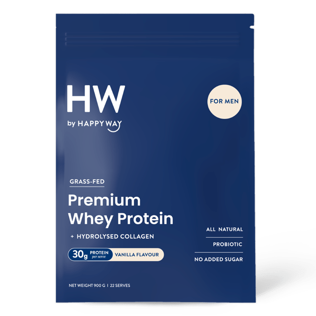 Men's Vanilla Whey Protein Powder 900g