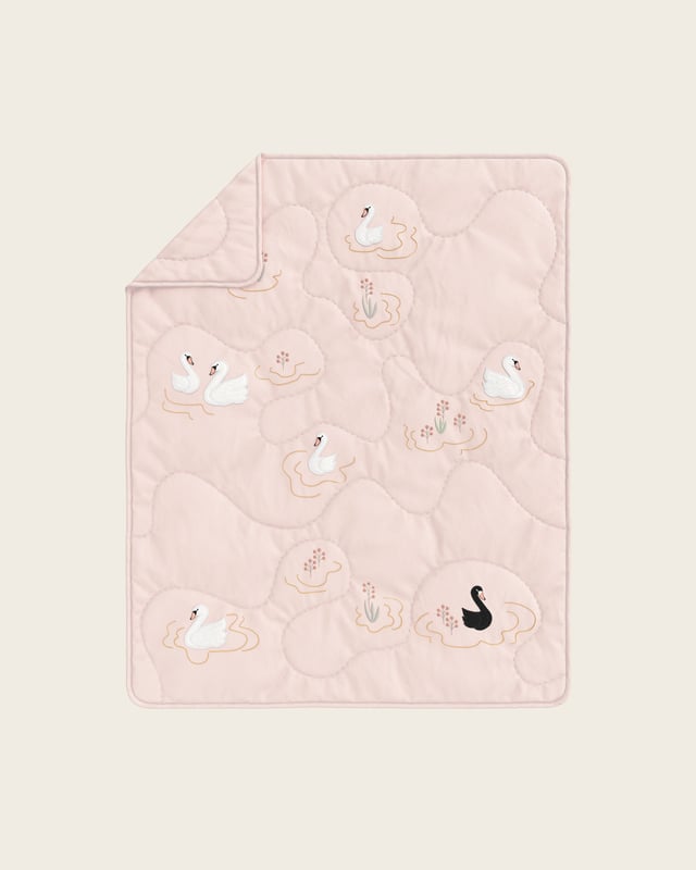 Swan Lake Baby Quilt
