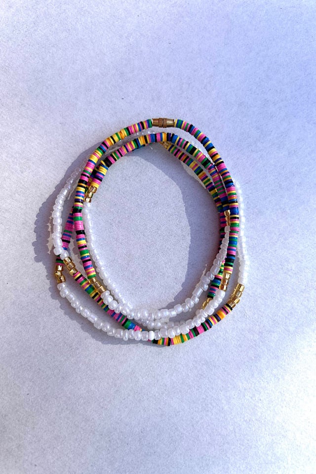Rainbow Calm Clasp Waist Beads