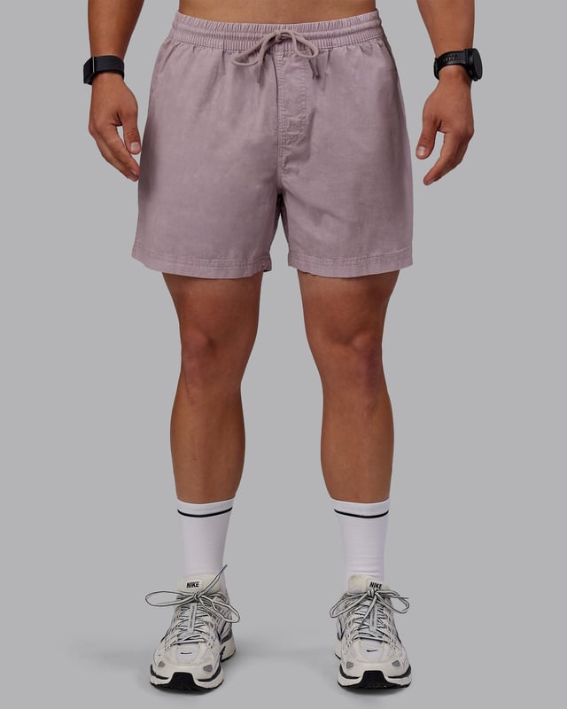 Washed Daily 5" Short - Greyish Purple