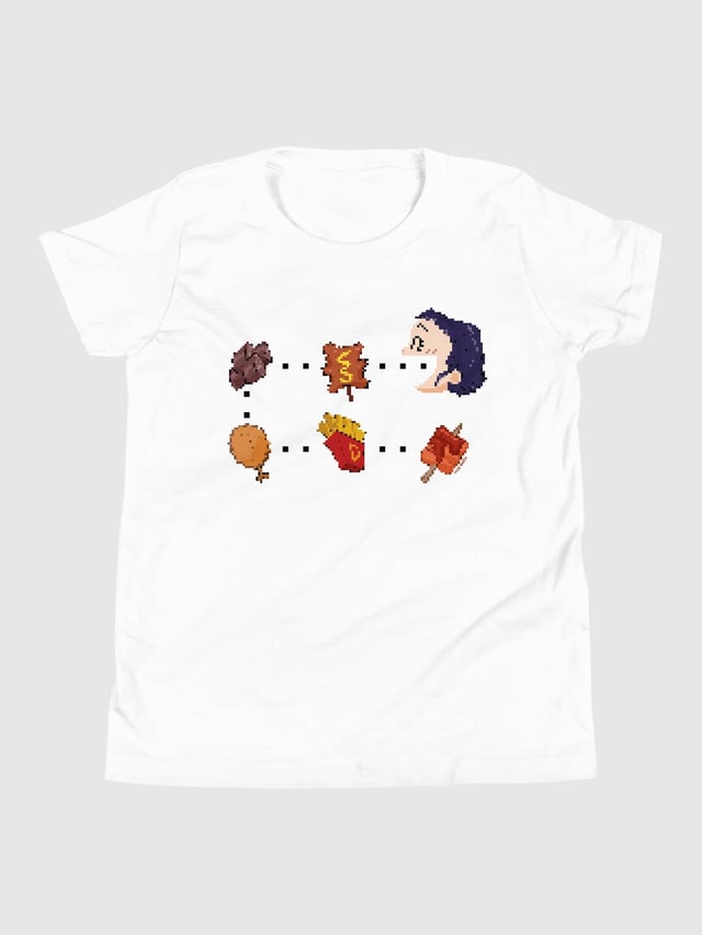KPop Demon Hunters Zoey Snacks Kids T-Shirt