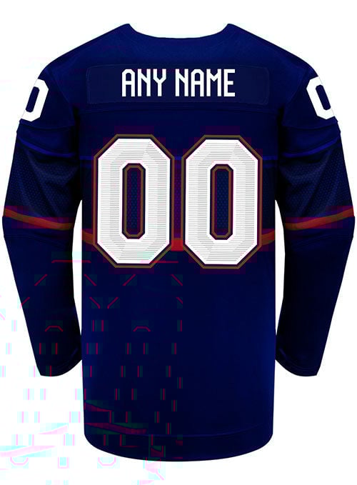 Nike USA Hockey Away 2022 Olympic Personalized Jersey