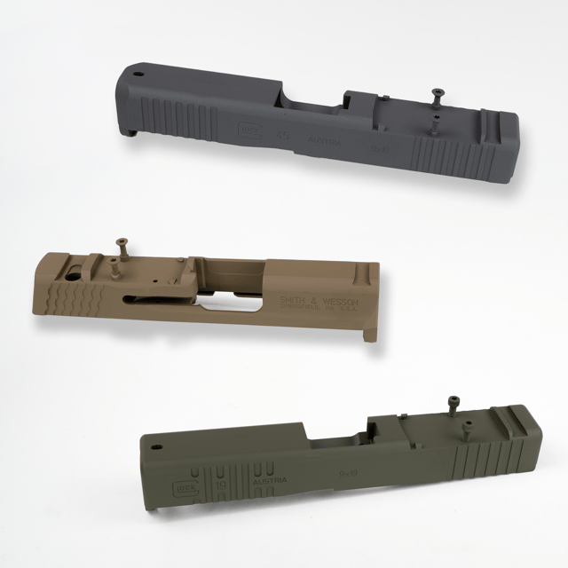 Entire Pistol Slide Cerakote - Single Color