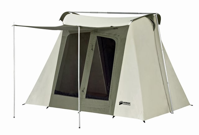 9 x 8 ft. Flex-Bow Deluxe Canvas Camping Tent