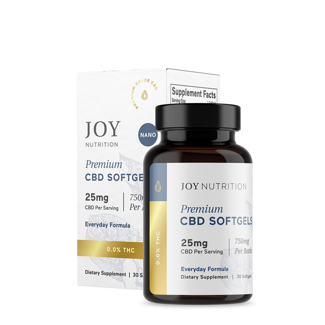 CBD Softgels 10mg / 25mg / 100mg