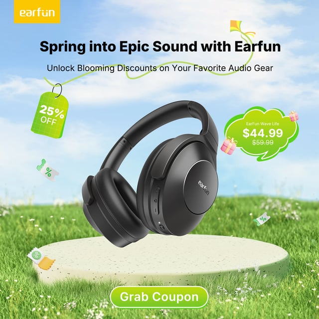 EarFun Wave Life - Black