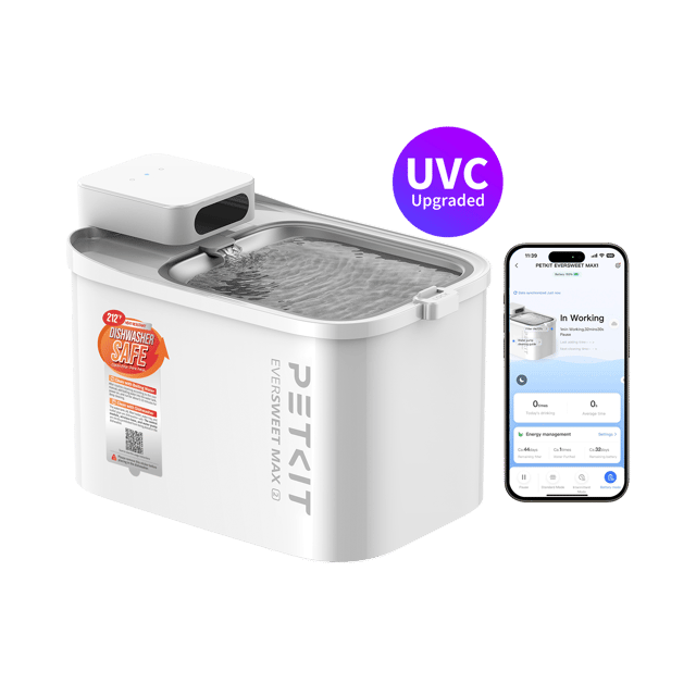 EverSweet Max 2 (UVC) Pet Water Fountain