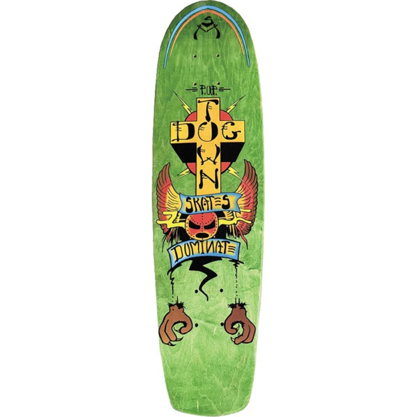 Dogtown Skateboards Dominate Assorted Stains Cruiser Skateboard Deck - 7.75 x 30.25