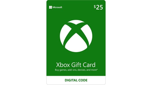 Xbox Live $25 Electronic Voucher