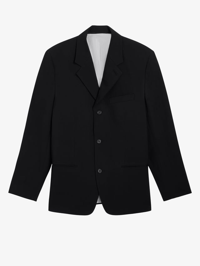 James Jacket in Wool Suiting